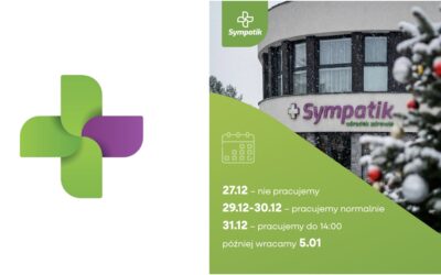 Godziny pracy Ośrodka Zdrowia Sympatik w Nasielsku (grudzień/styczeń)