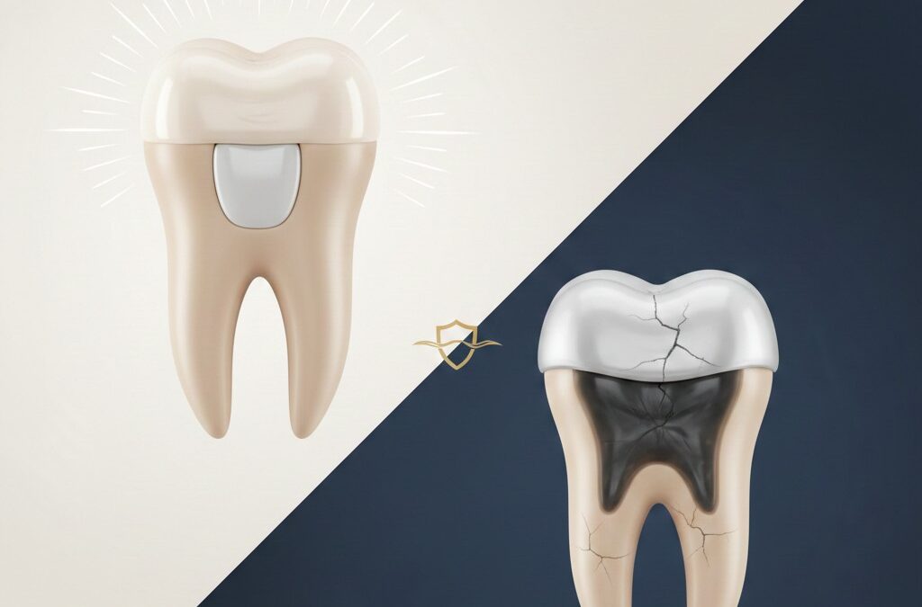Wypełnienie czy korona? Jak ratujemy zęby w Sympatik Nasielsk