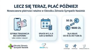 Nowoczesne płatności MediPay w Ośrodku Zdrowia Sympatik – lecz się teraz, płać później!