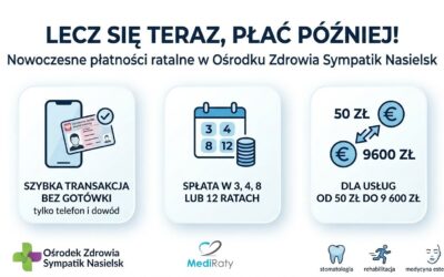 Nowoczesne płatności MediPay w Ośrodku Zdrowia Sympatik – lecz się teraz, płać później!