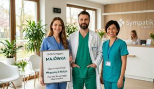 Majówka 2026 w Ośrodku Zdrowia Sympatik w Nasielsku – Informacja o pracy kliniki