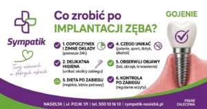 Zalecenia po implantacji zęba – Jak dbać o nowy uśmiech?