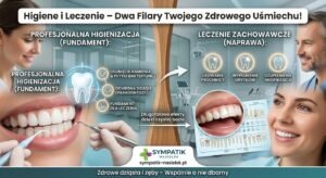 Higienizacja zębów a leczenie – co jest ważniejsze? | Sympatik Nasielsk